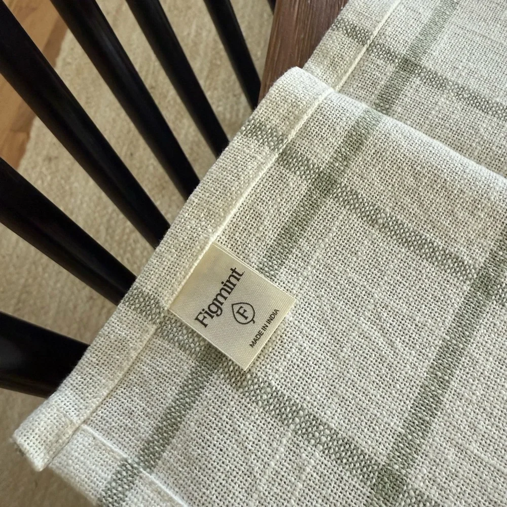 Mint Green and Cream Kitchen Towel Set